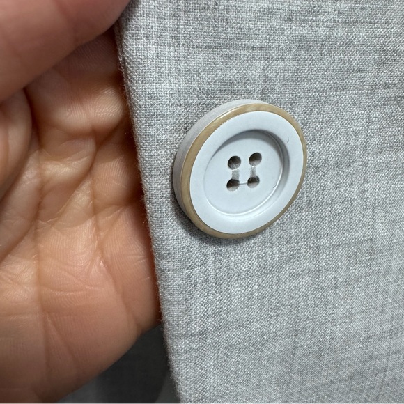 Veronica Beard Grey Blazer Size 0 - Picture 10 of 15